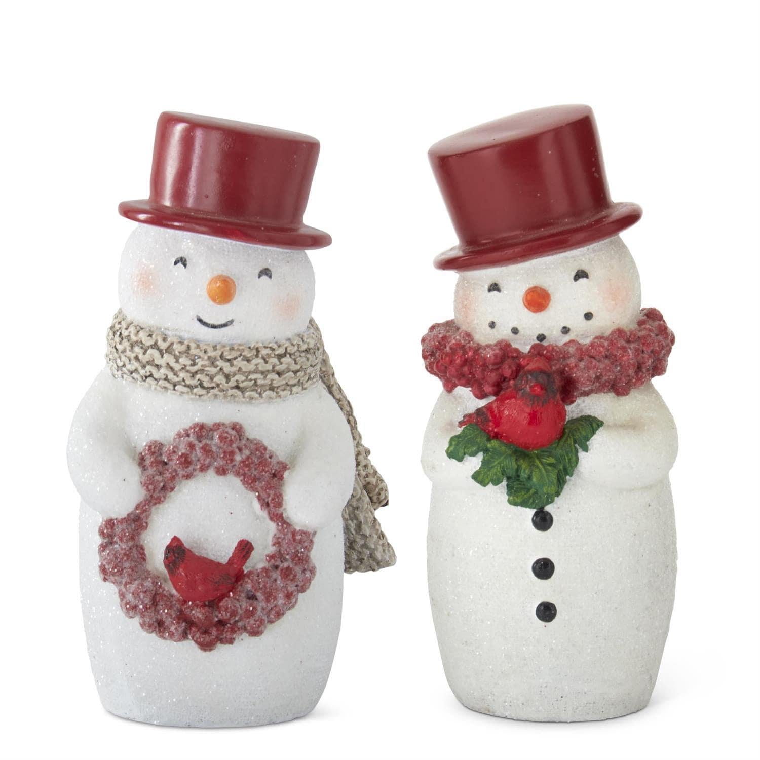 Glittered Snowman